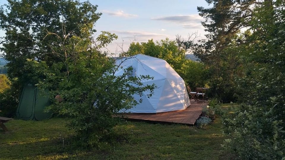 Stargazer Dome at Lake Balaton House in Hungary