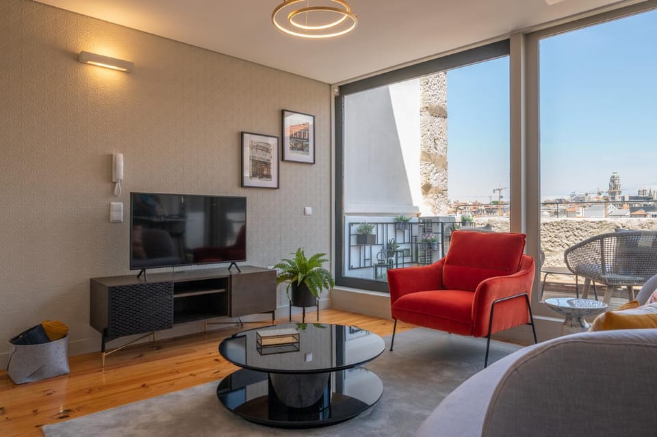 Balcony/Terrace, Living room, City view