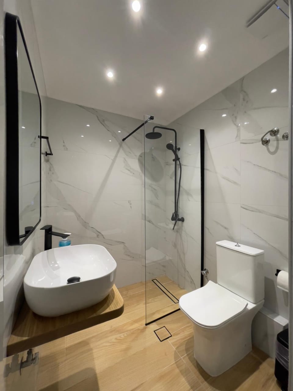 Shower, Toilet