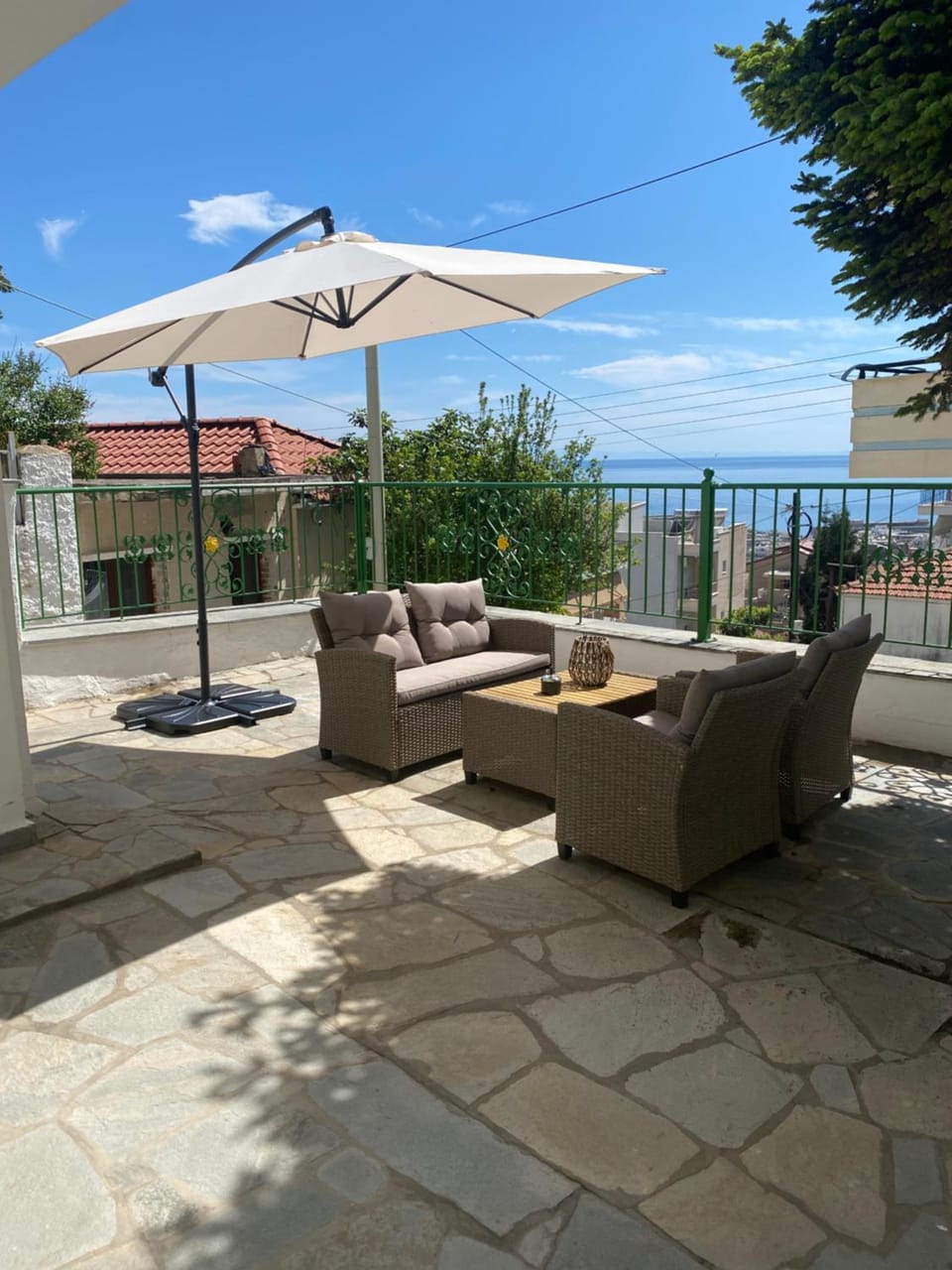 Small Garden Studio Apartment in Kavala