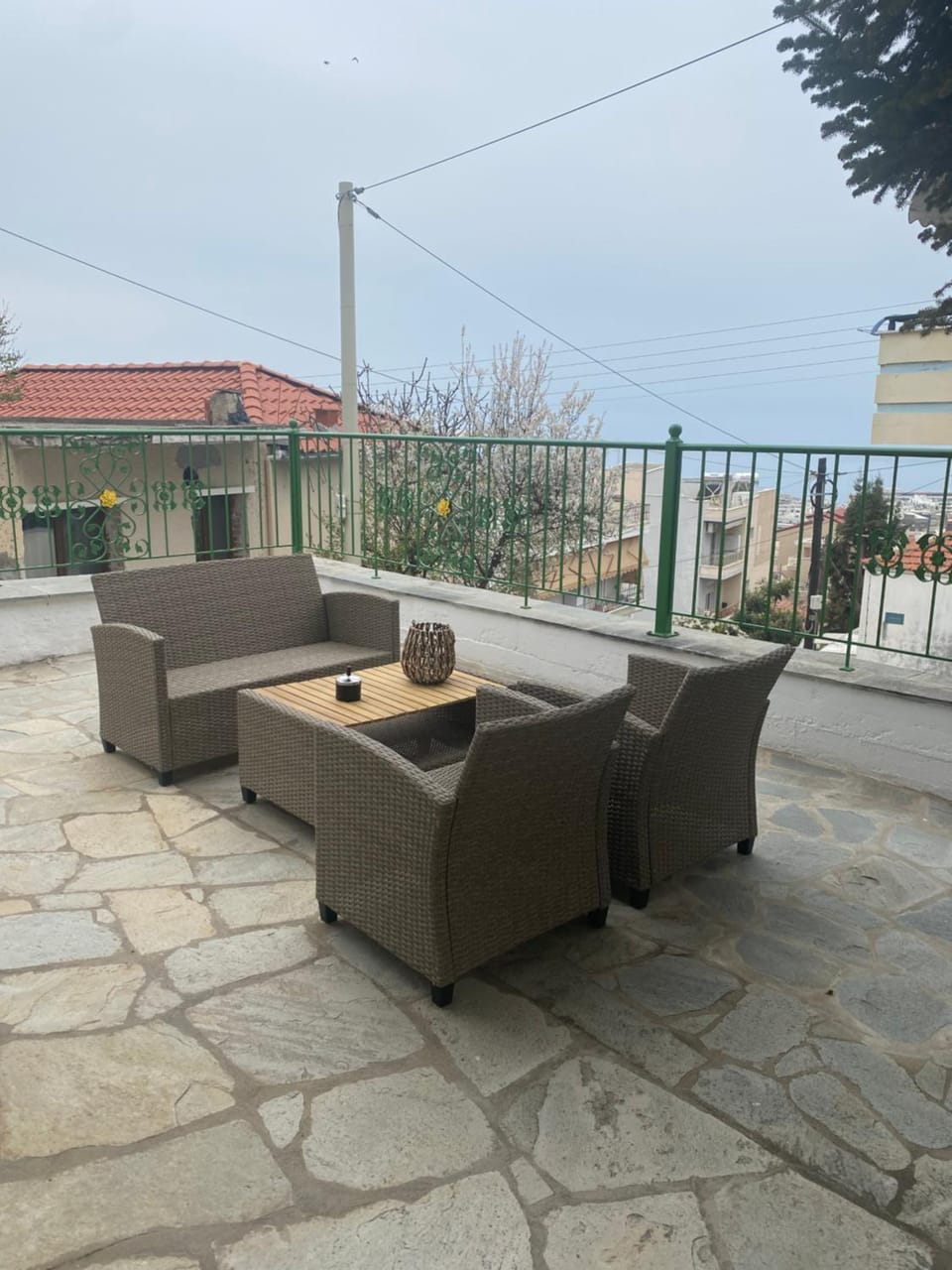 Small Garden Studio Apartment in Kavala