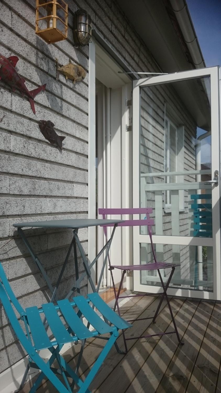 Ljust boende, egen ingång och trädgård i centrum Vacation rental in Denmark