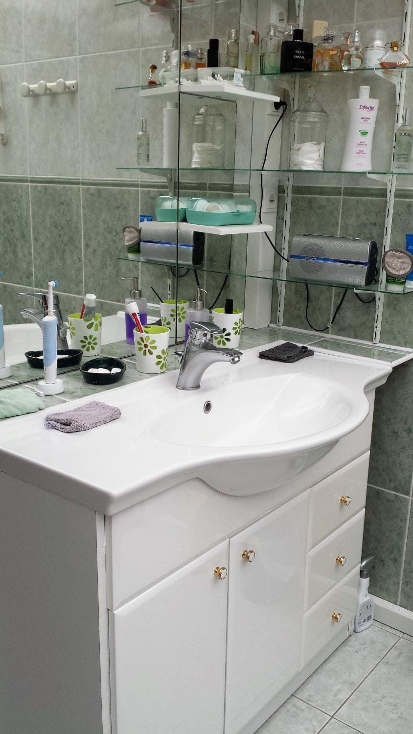 Bathroom, Area and facilities
