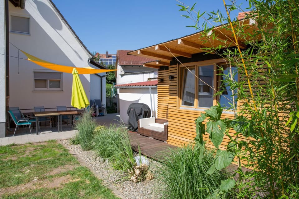 Property building, BBQ facilities, Garden