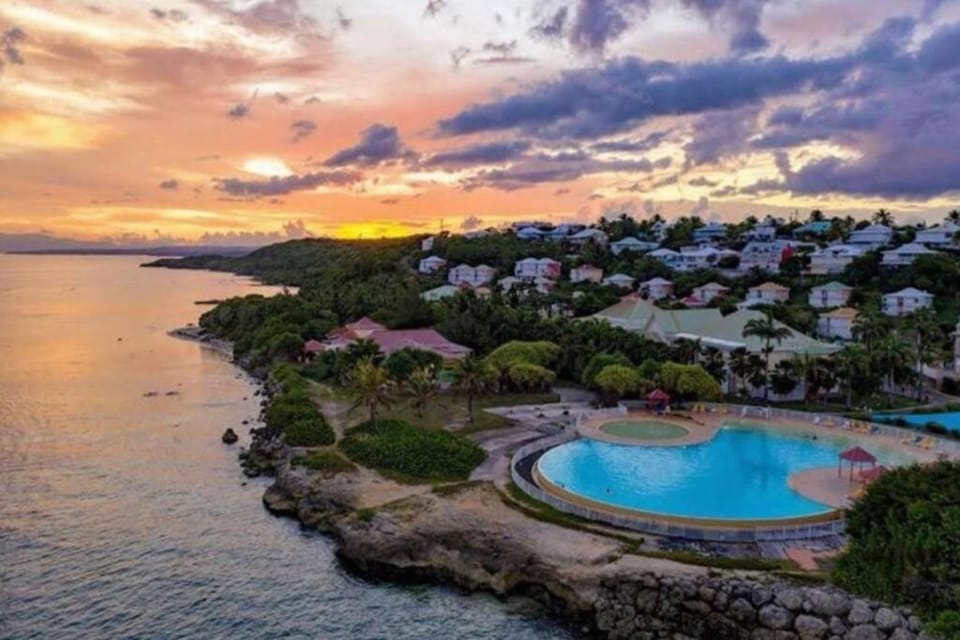 Bird's eye view, Sunset