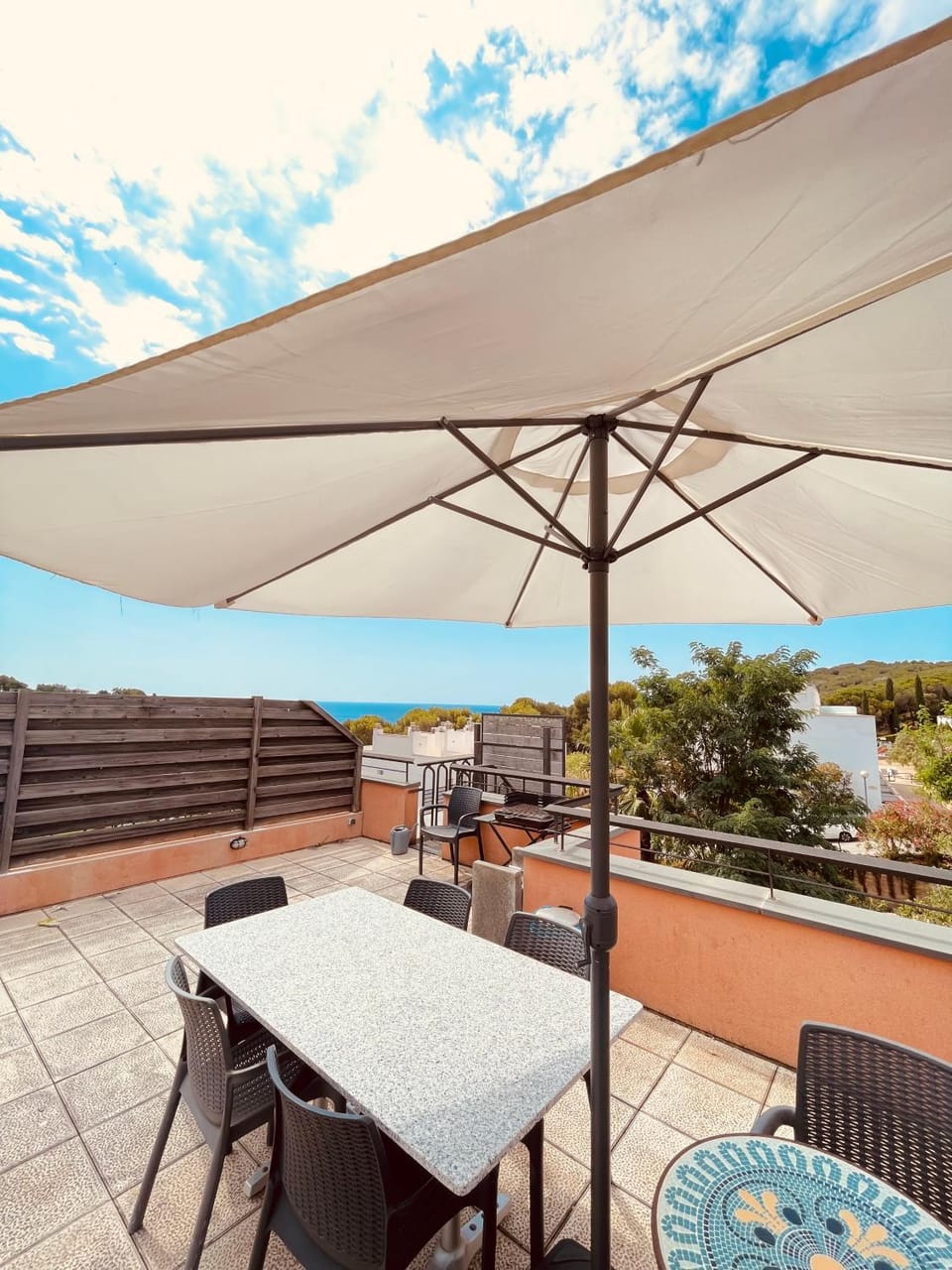 Patio, Sea view