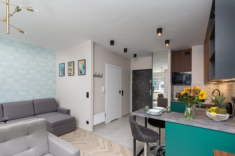 Kitchen or kitchenette, Living room