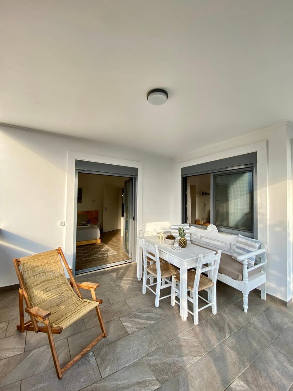 Patio, Seating area, Dining area