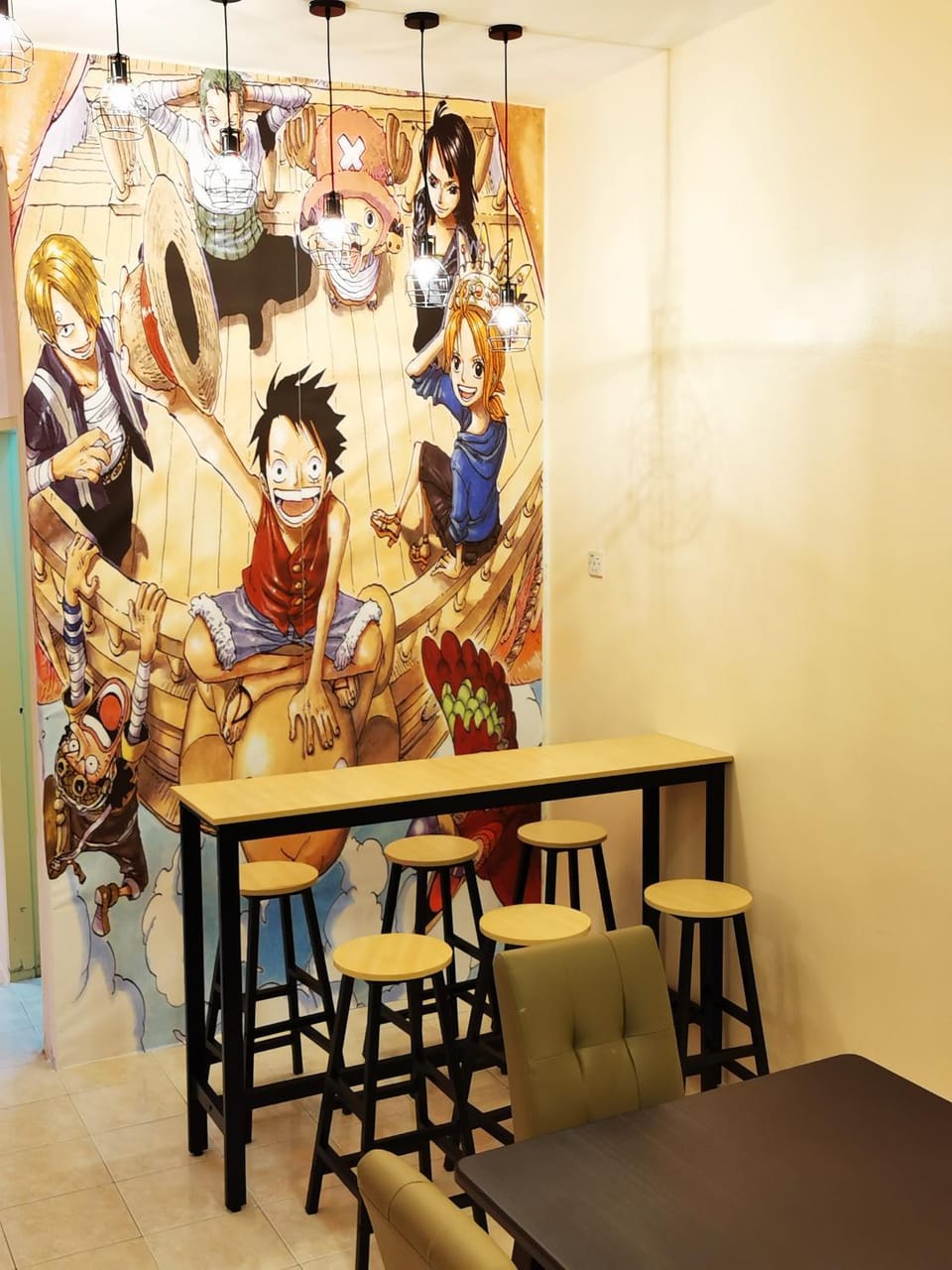 Decorative detail, Dining area