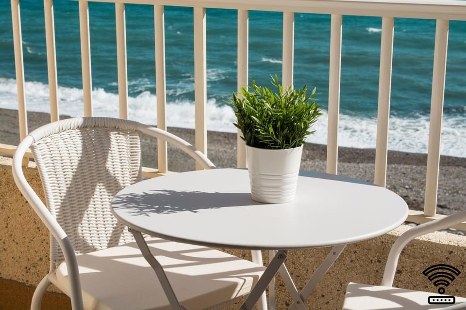Day, Natural landscape, View (from property/room), Balcony/Terrace, Beach, Sea view