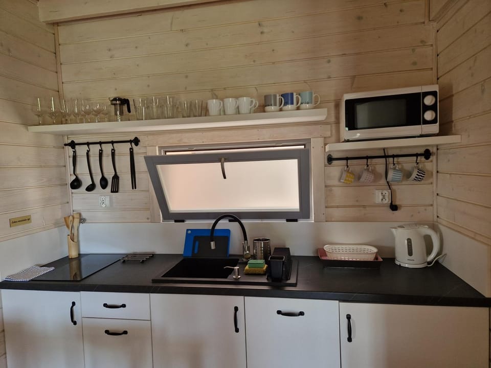 Coffee/tea facilities, Kitchen or kitchenette, dishwasher, stove