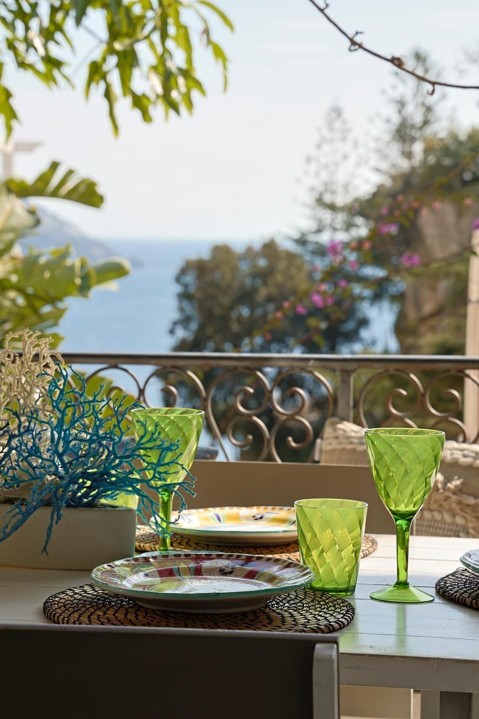 Patio, Natural landscape, View (from property/room), Dining area, Sea view