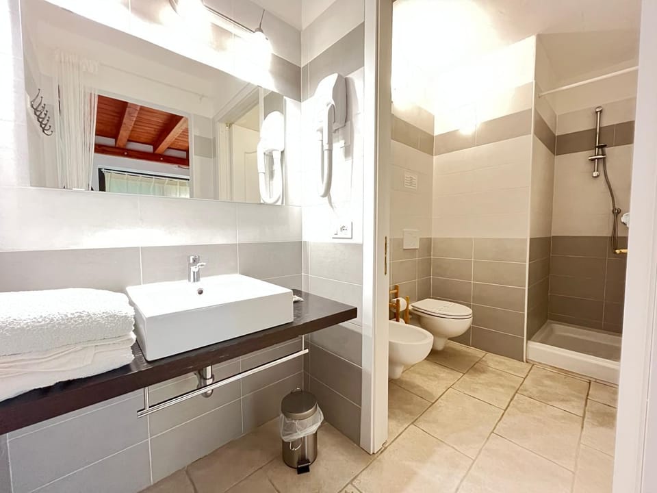 Shower, Toilet, Bathroom, bidet, towels