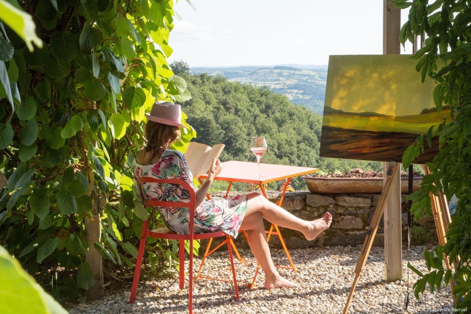 Day, Summer, Garden, On site, Guests, Garden view, Mountain view