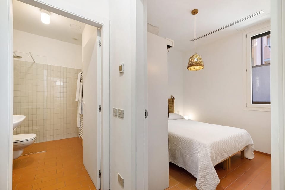 Bathroom, Living room
