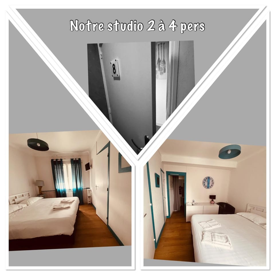 Hotel Le Crist Al, Front de mer, chambres climatisées et son studio non climatisé, proche du centre ville Hotel in Nouvelle-Aquitaine