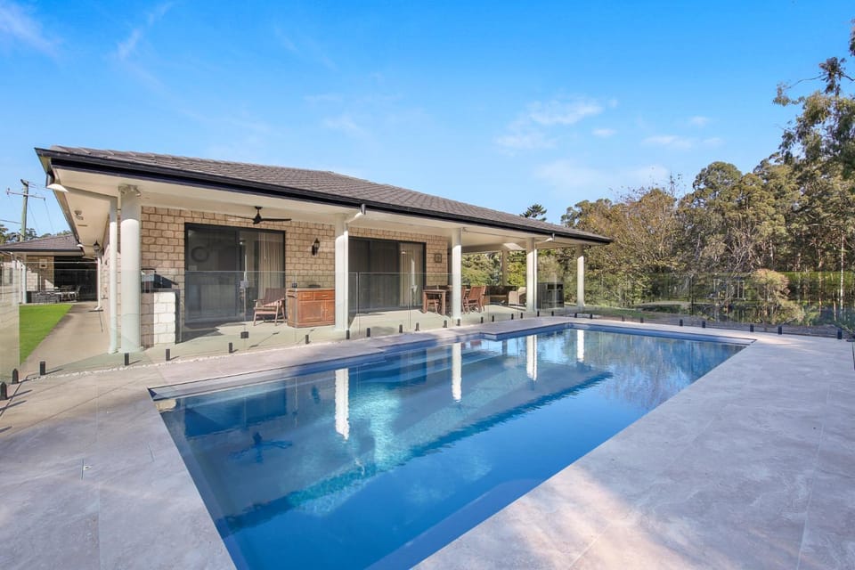 Property building, Patio, Day, Pool view, Swimming pool