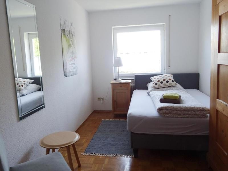 Bed, Photo of the whole room, Bedroom, internet, towels