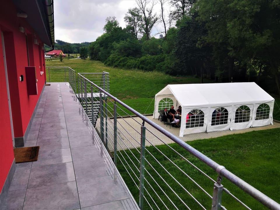 Property building, Balcony/Terrace, Garden view
