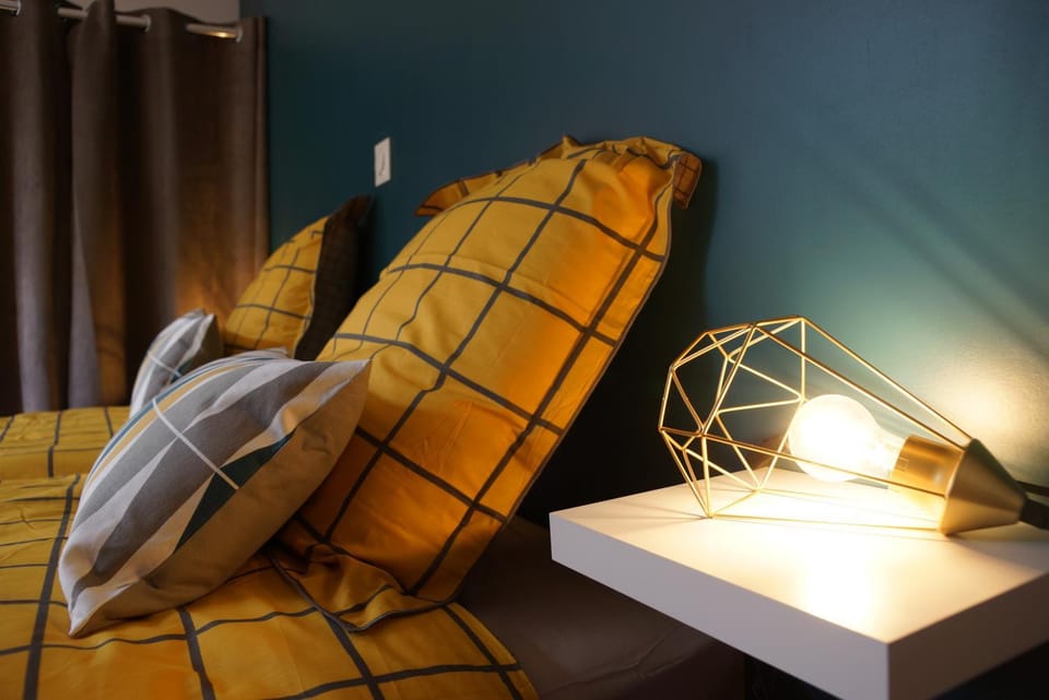 Bed, Bedroom, wardrobe