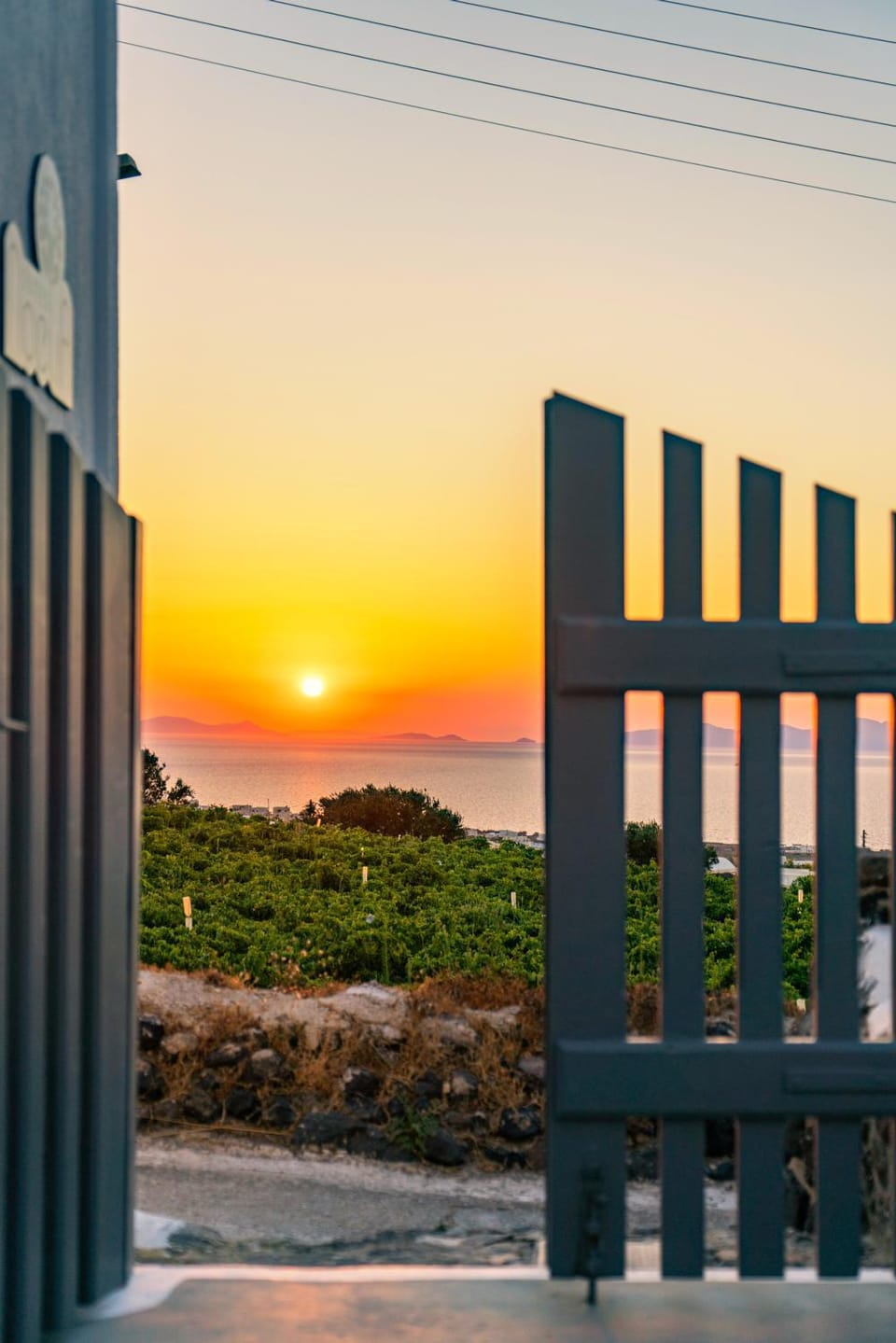 Sea view, Sunset