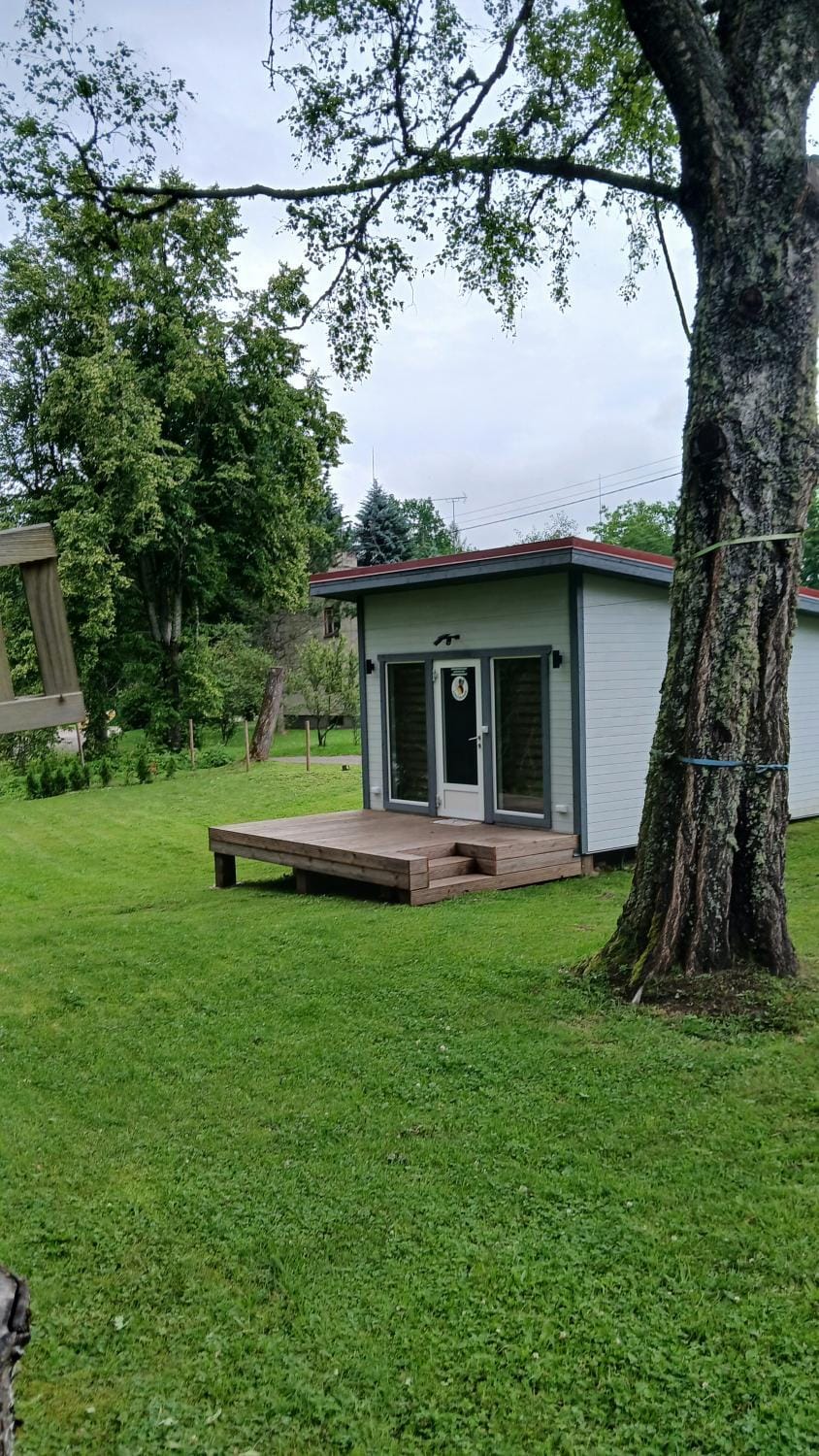 Property building, Garden view