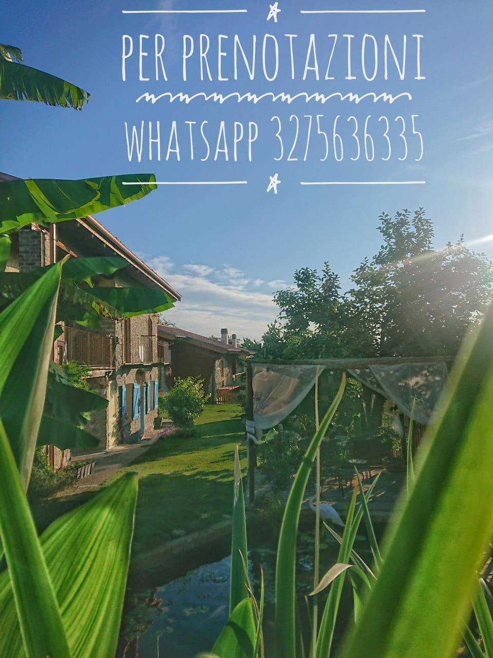 Natural landscape, Text overlay