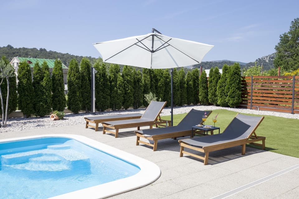 Holiday Home EB with Heated Pool House in Split-Dalmatia County