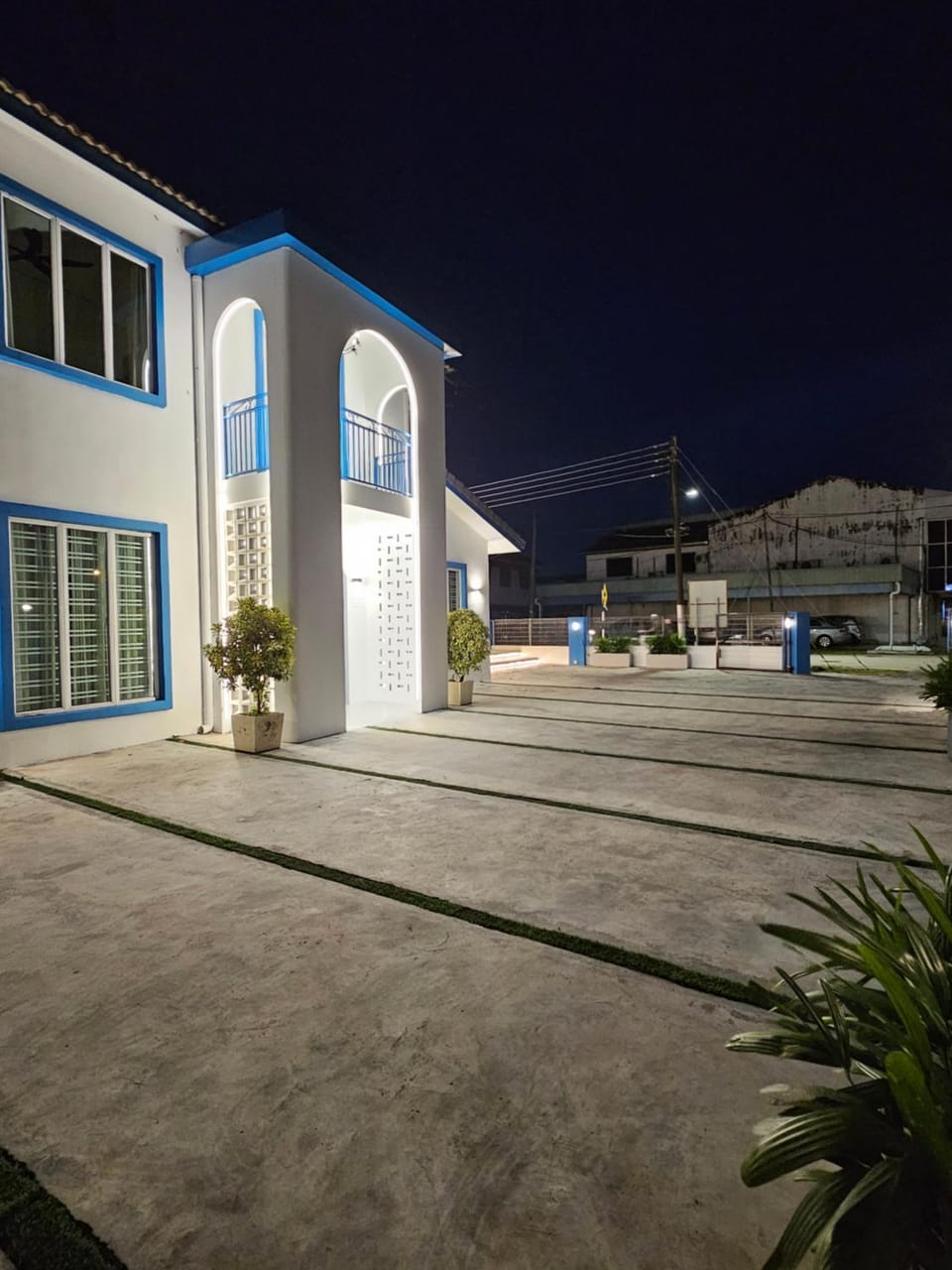Property building, Night