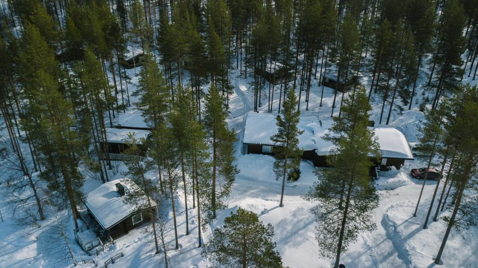 Day, Natural landscape, Bird's eye view, Winter