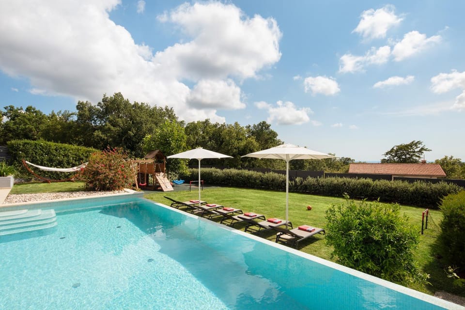 Children play ground, Garden, Swimming pool