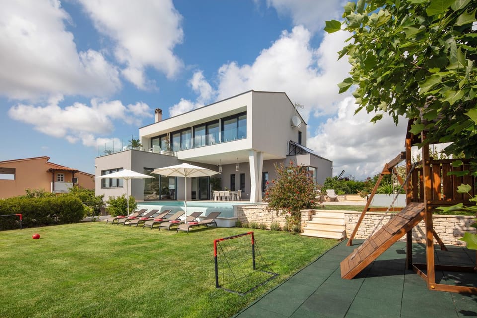Property building, Children play ground, Swimming pool, sunbed