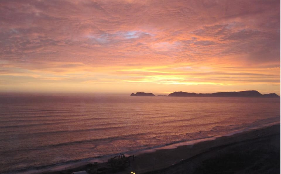 Nearby landmark, Natural landscape, Sea view, Sunset