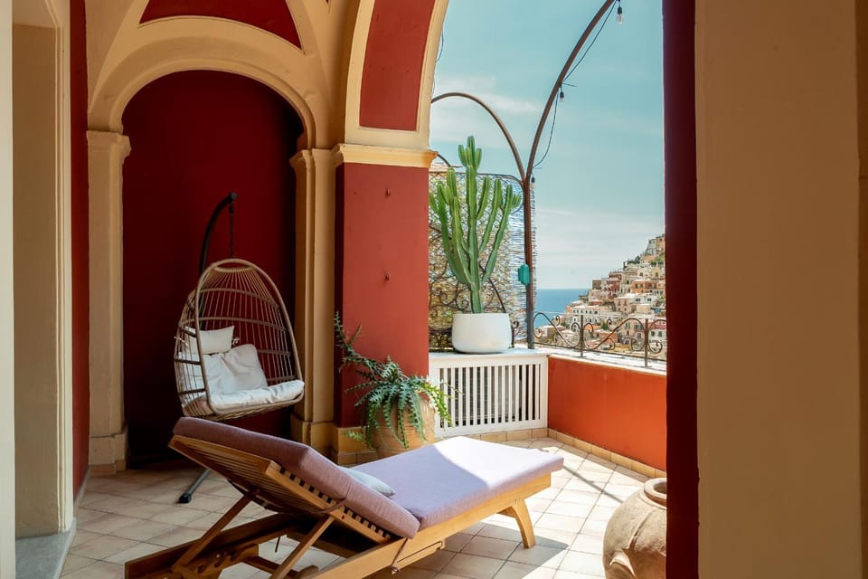 Patio, Day, View (from property/room), Sea view, sunbed