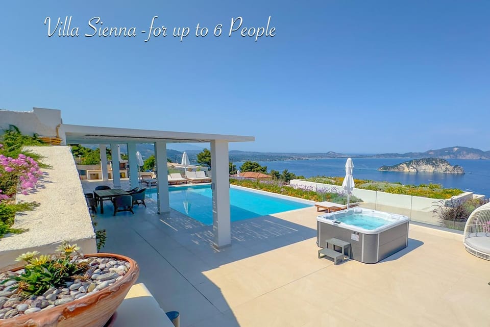 Patio, Nearby landmark, Day, Natural landscape, View (from property/room), Balcony/Terrace, Pool view, Sea view, Swimming pool, sunbed