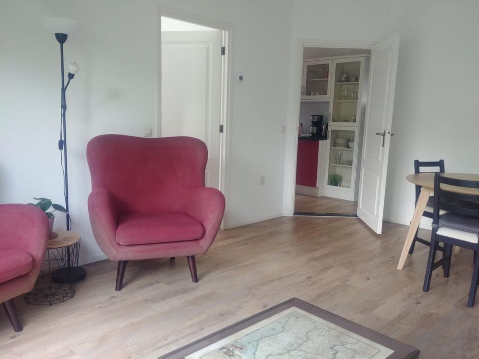Ruim en huiselijk appartement met eigen tuin, compleet uitgerust, dichtbij natuur Apartment in Overijssel (province)
