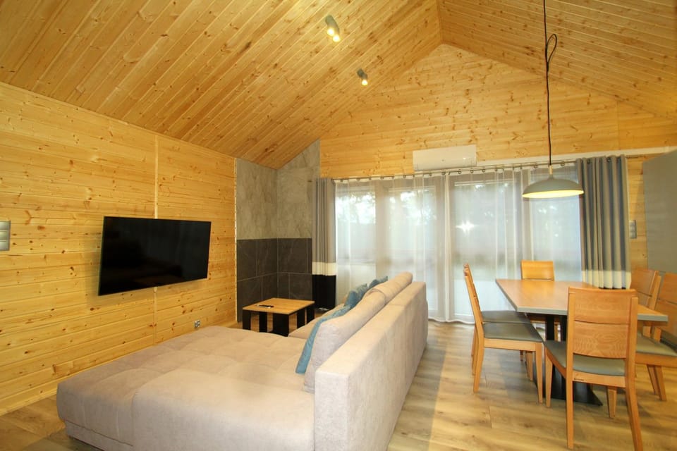 TV and multimedia, Kitchen or kitchenette, Living room, Seating area, Dining area