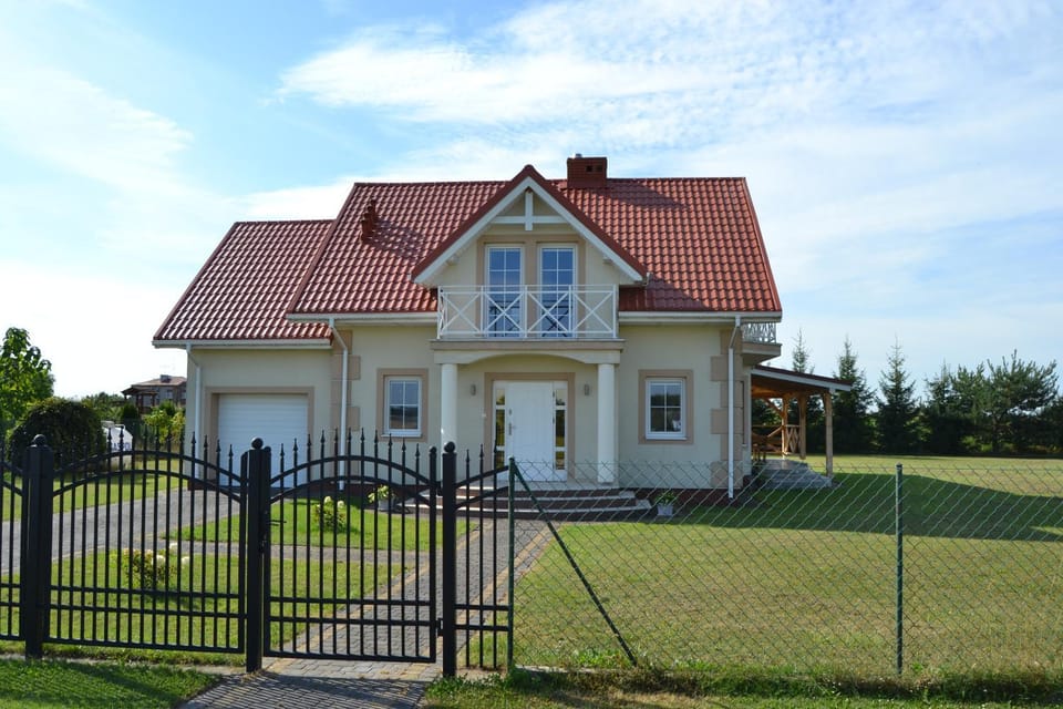 Property building, Garden view