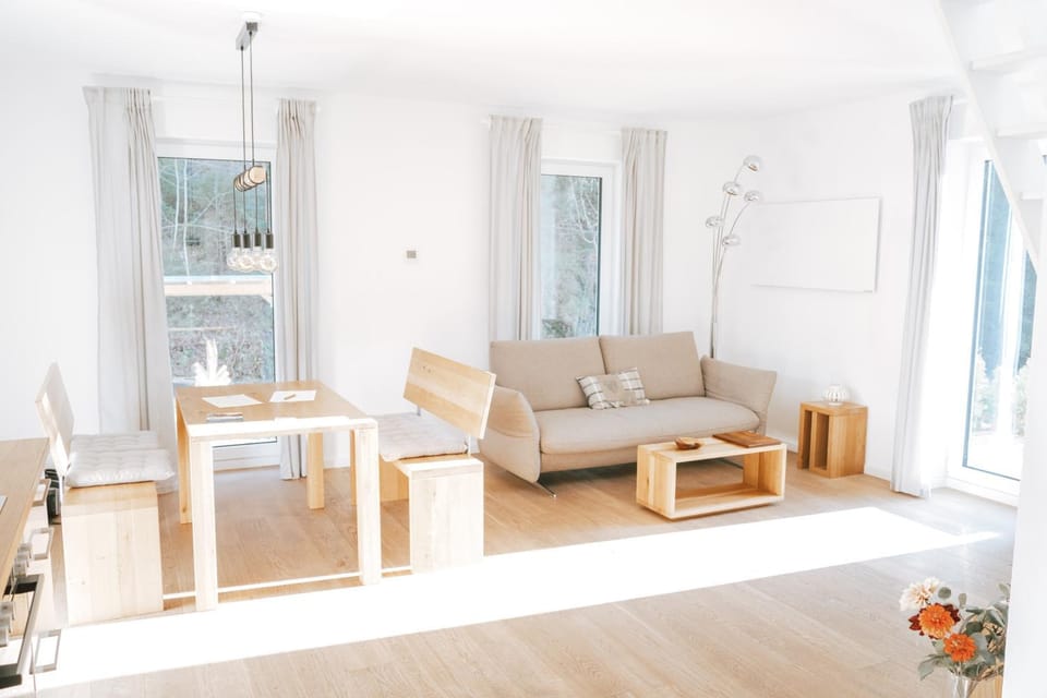 Living room, Seating area, Dining area