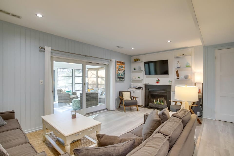 Walk/Bike to Shore! Bethany Beach Haven w/ Pool House in Bethany Beach