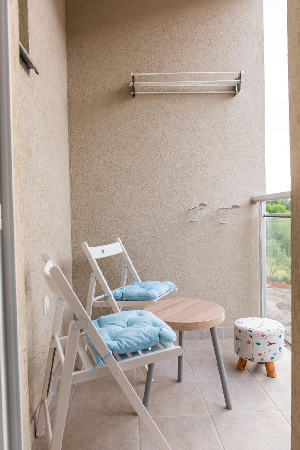 Balcony/Terrace, sunbed