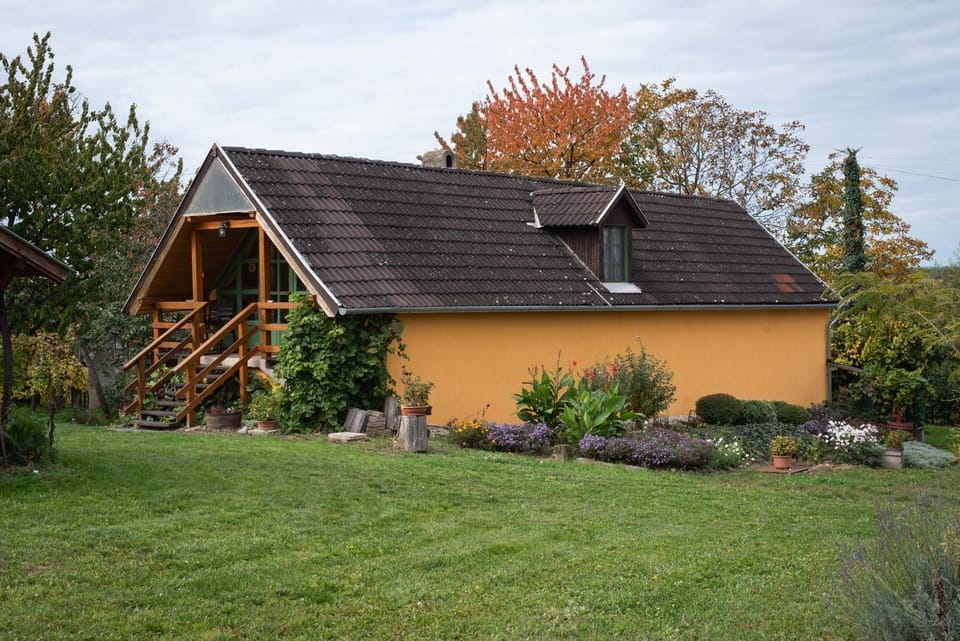 Property building, Garden, Autumn