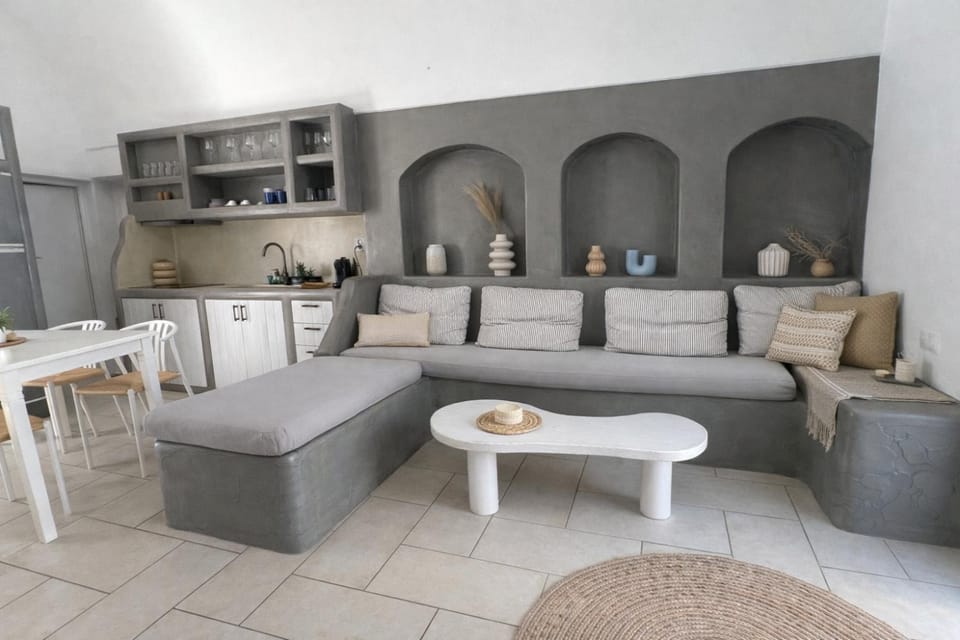 Aether Canava - Heated Pool in the heart of Fira Villa in Thera