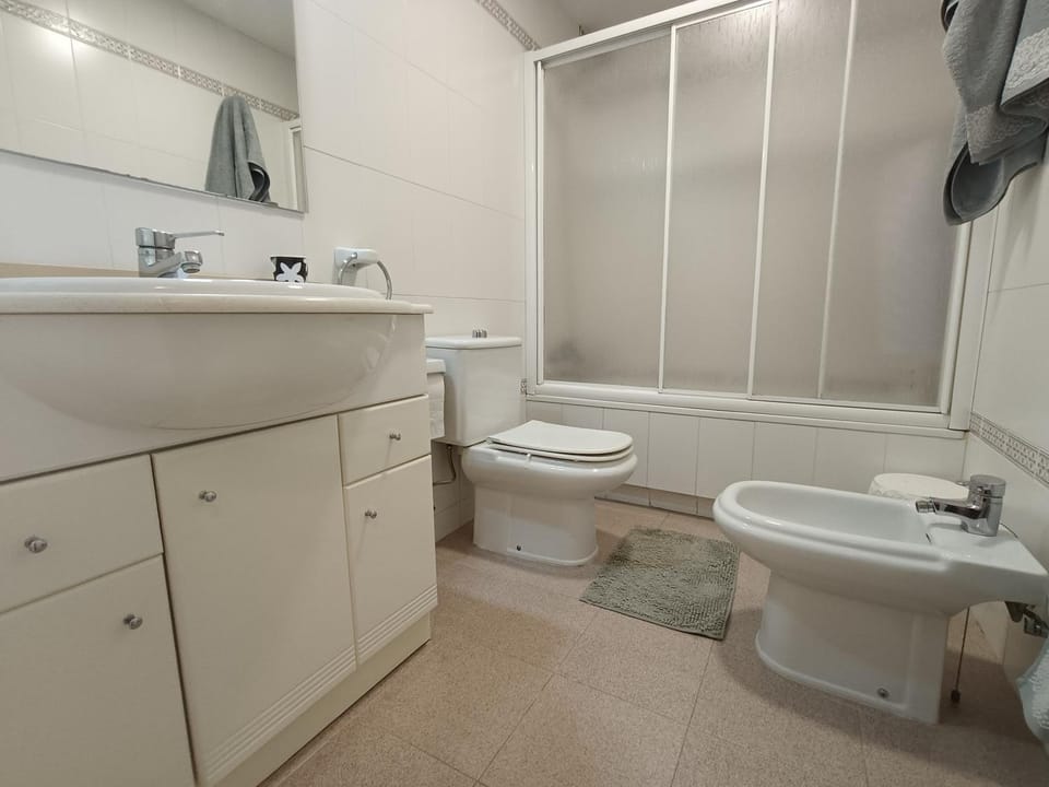 Shower, Bathroom, Bath, bidet, towels