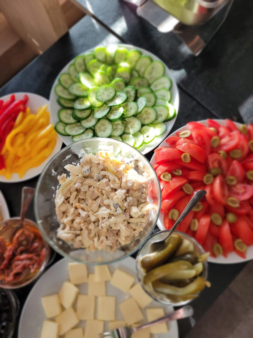 Buffet breakfast