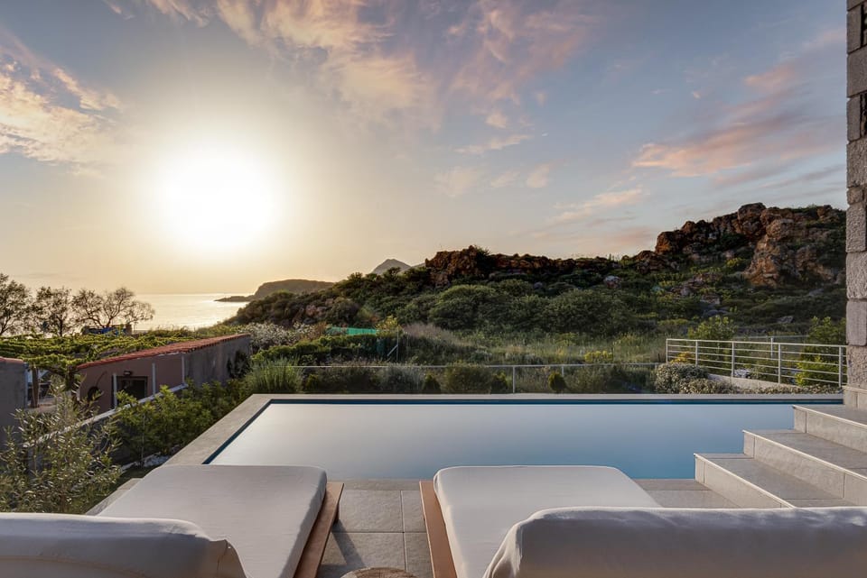 Garden, Balcony/Terrace, Pool view, Swimming pool, Swimming pool, Sunset