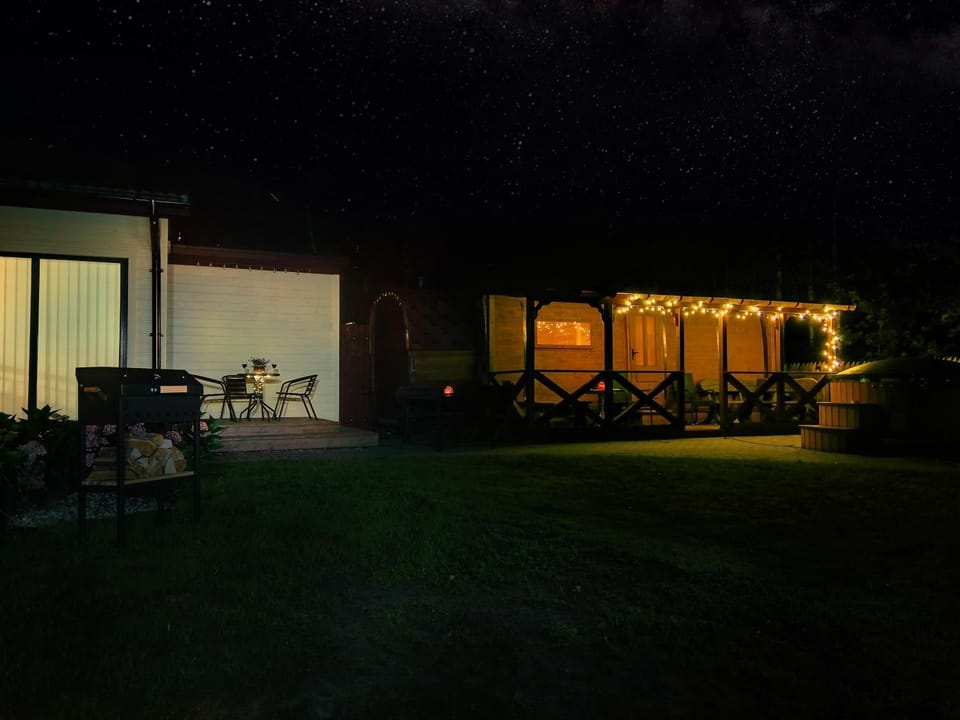 Patio, Night, BBQ facilities, Garden