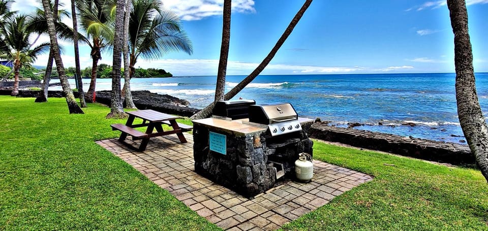 BBQ facilities, Garden, Sea view, Sunset