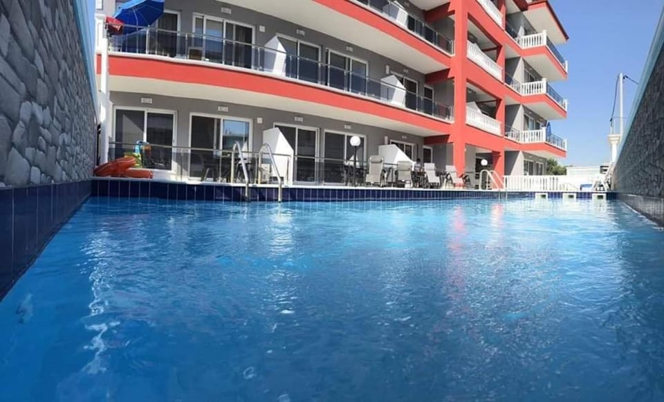 Property building, Pool view, Swimming pool