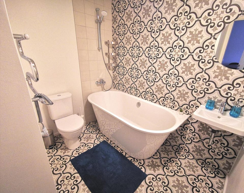 Malūno vilos, jaukūs dviejų kamabrių apartamentai su erdviu balkonu Apartment in Palanga